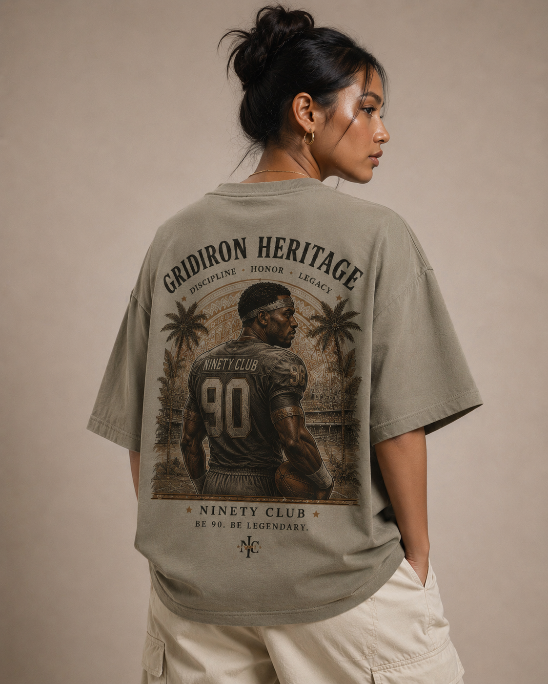 Gridiron Heritage Oversized Tee